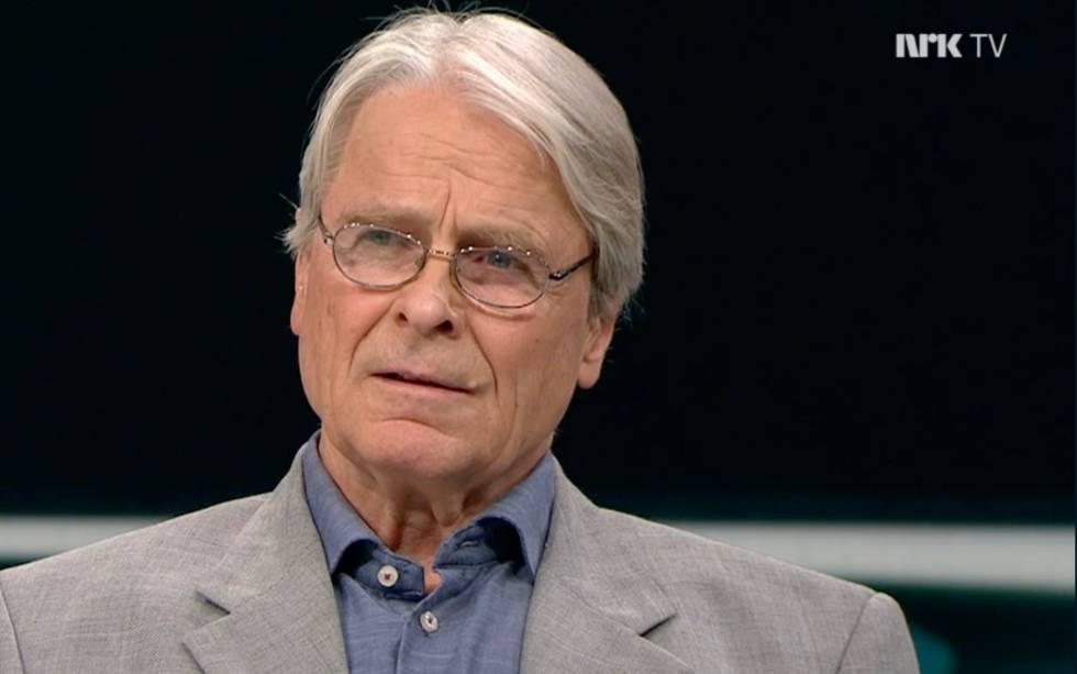 ANTISEMITTISME: Carl Schitz Wibye ppeker at det fins mer anti-jdisk stoff i Koranen enn i Hitlers Mein Kampf.
 Foto: Skjermdump fra NRK