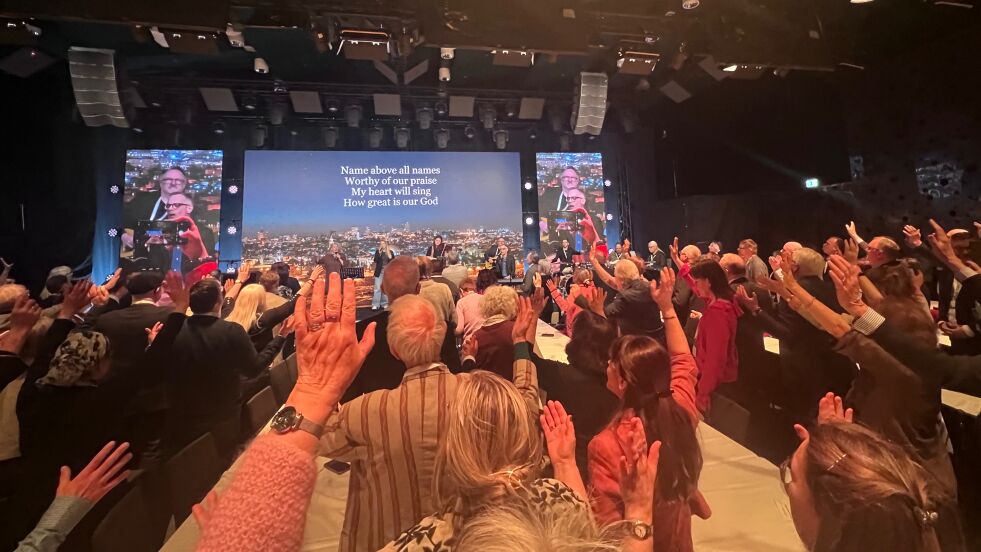 FULLT HUS: 400 mennesker var samlet under JPB i Stockholm forrige helg.
 Foto: Trine Over Hansen