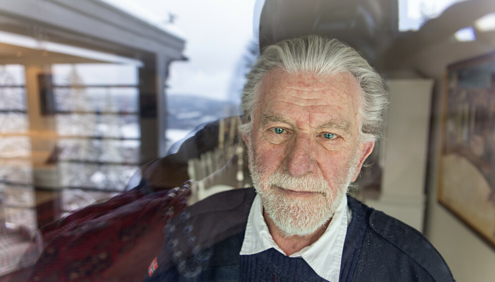 TREDJE BOKA: Hans-Wilhelm Steinfeld kommer med sin tredje bok n - og forteller alt om hva han tror om framtida - basert p kunnskapen om fortida. Foto: Anders Grnneberg / Dagbladet