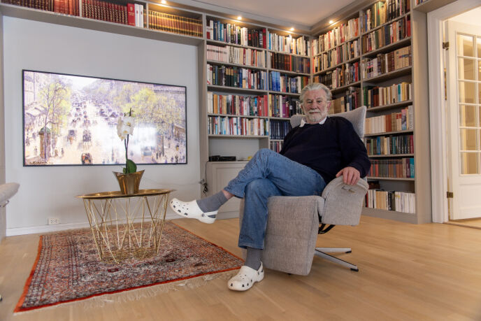 FAKTA: Hans-Wilhelm Steinfeld har klisterhjerne, og er ikke fremmed for  ta dem som ikke baserer seg p fakta. Foto: Anders Grnneberg / Dagbladet