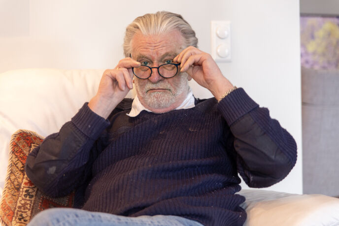 HAR DU HP? - Nei, svarer Steinfeld. Foto: Anders Grnneberg / Dagbladet