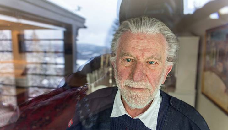 TREDJE BOKA: Hans-Wilhelm Steinfeld kommer med sin tredje bok n - og forteller alt om hva han tror om framtida - basert p kunnskapen om fortida. Foto: Anders Grnneberg / Dagbladet