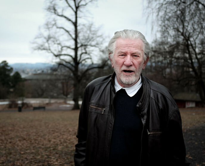 INSURANCE: Steinfeld took out an insurance policy against political deportation worth one million kroner. He used the insurance as a deterrent to the KGB. Photo: Jesper Nordahl Finsveen / Dagbladet