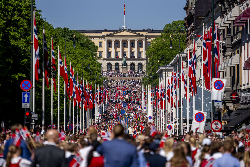 judeo-kristne verdier: Henrik Wergeland snudde, islamister snur, la oss hpe vr blinde regjering ogs kan snu i sitt syn, skriver sjefredaktr Trine Over Hansen.
 Foto: NTB