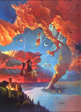 Et bilde som inneholder sky, kunst, Akrylmaling, maling

Automatisk generert beskrivelse