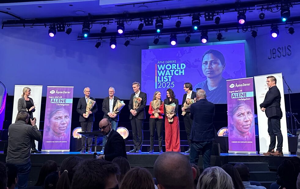 Onsdag var det lansering av World Watch List i Oslo i regi av Åpne Dører.
Foto: AH/Norge IDAG