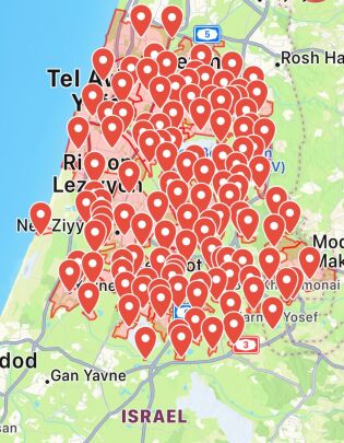 Flere millioner skte tilflukt i Israel:  Stanset rakett fra Jemen