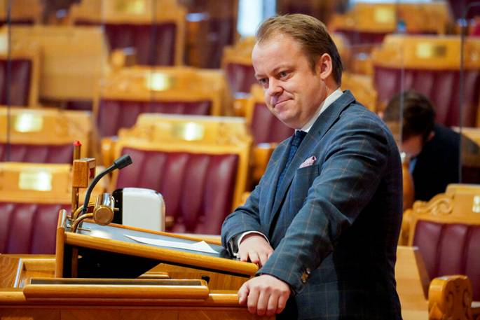 Erlend Wiborg og Frp vil skjerpe kravene for å bli norsk statsborger.
Foto: Ole Berg-Rusten / NTB