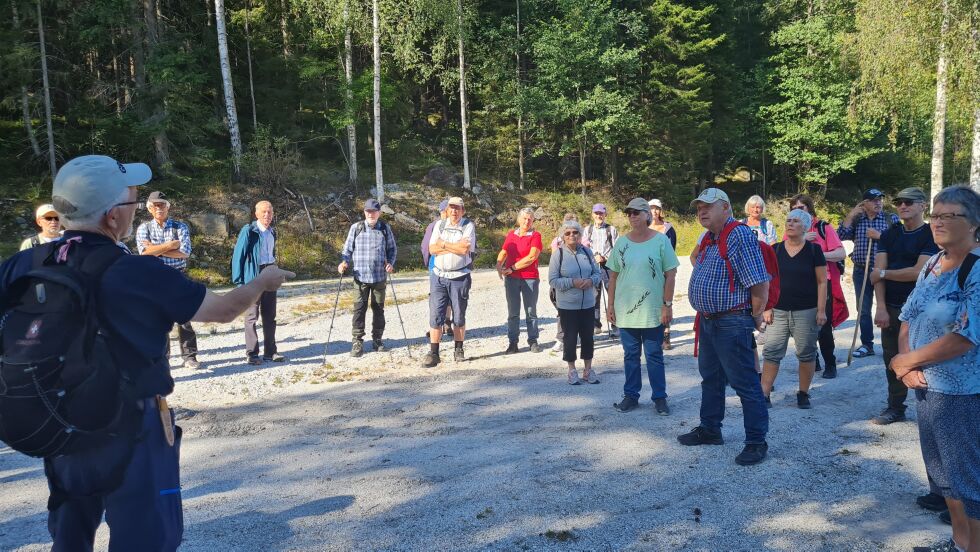 VANDRING: 29. mai arrangeres det vandring i flyktningers fotspor over svenskegrensen.
Foto: Privat