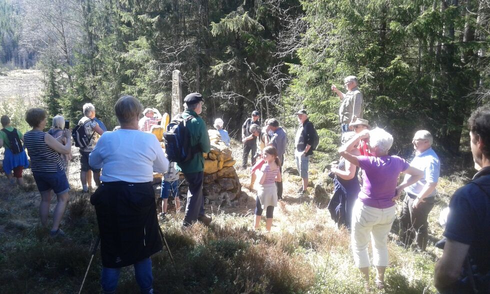 TRADISJON: Østfold og Søndre Akershus krets av Den Norske Israelsmisjon arrangerer årlig en tur til minne om jødene som flyktet fra Norge under 2. verdenskrig.
Foto: Privat