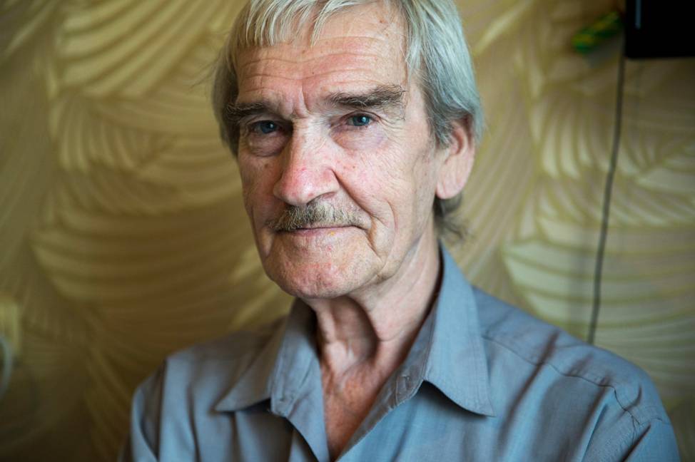 In this Thursday, Aug. 27, 2015 photo former Soviet missile defense forces officer Stanislav Petrov poses for a photo at his home in Fryazino, Moscow region, Russia. On Sept. 26, 1983, despite the data coming in from the Soviet Unions early-warning satellites over the United States, Petrov, a Soviet military officer, decided to consider it a false alarm. If he had decided otherwise, the Soviet leadership could have responded by ordering a retaliatory nuclear strike on the United States. (AP Photo/Pavel Golovkin)
