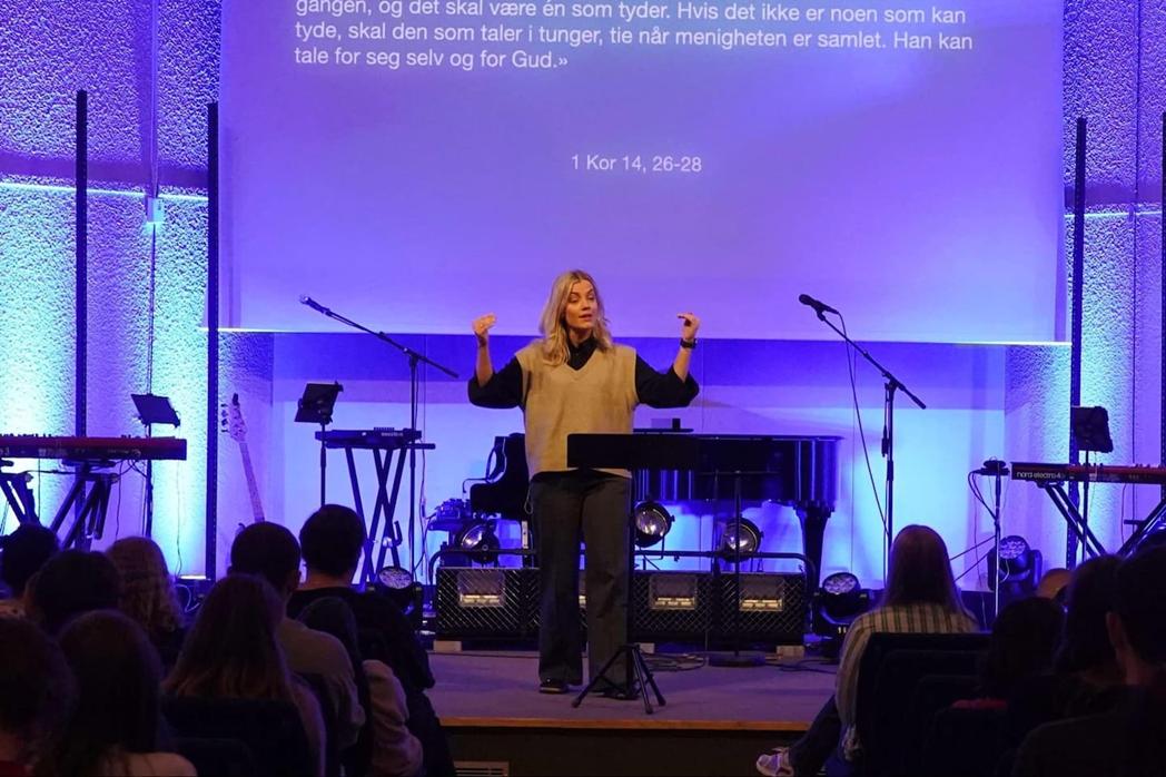 Hannah Træen, studentpastor i Randesund Misjonskirke