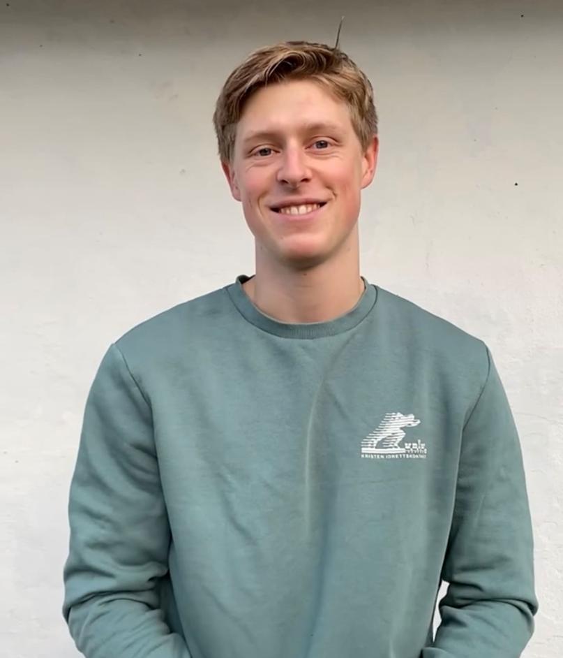 Håkon Grimstad Thormodsæter, styreleder i Student-KRIK i Bergen 2023