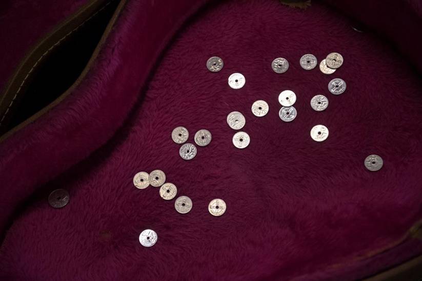 Fattig utbytte: Ingen kjempegevinst for gitarkassen til Jarle Johannessen.